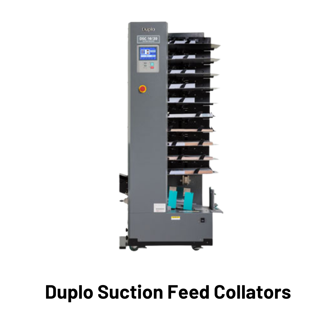 Duplo Suction Feed Collators