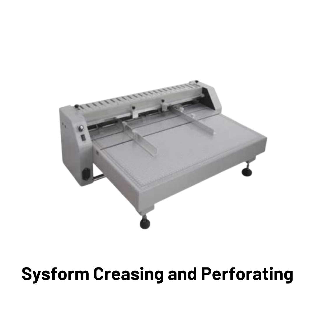 Sysform Creasing and Perforating