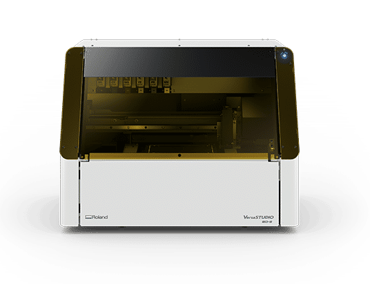 Roland BD-8 desktop flatbed UV printer